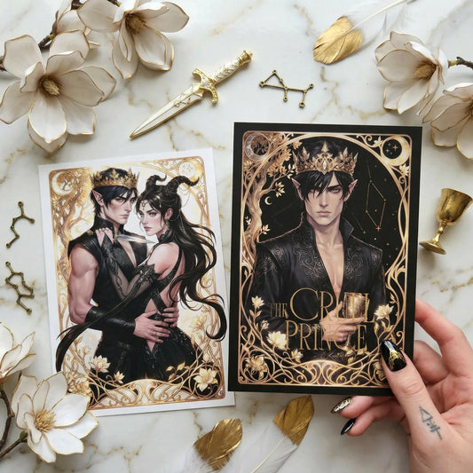 Cruel Prince double-sided Art Postcard