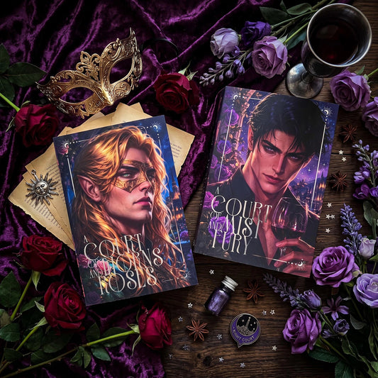Dust Jackets for ACOTAR series (I-V) CUSTOM FIT
