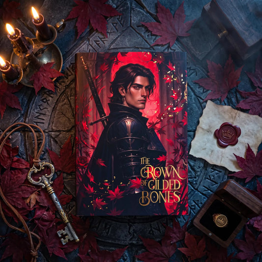 Dust Jacket for The Crown of Gilded Bones (III) CUSTOM FIT