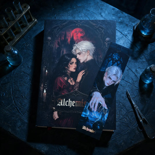 Alchemised double-sided Bookmark