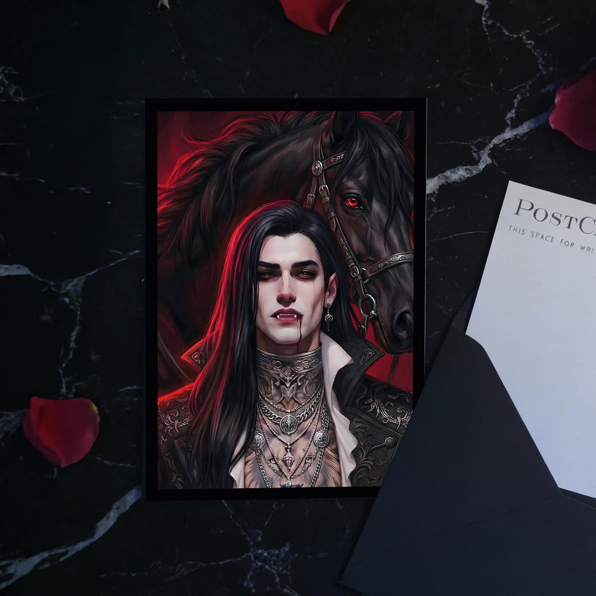 Set of 3 Vampire Empire Art Postcards