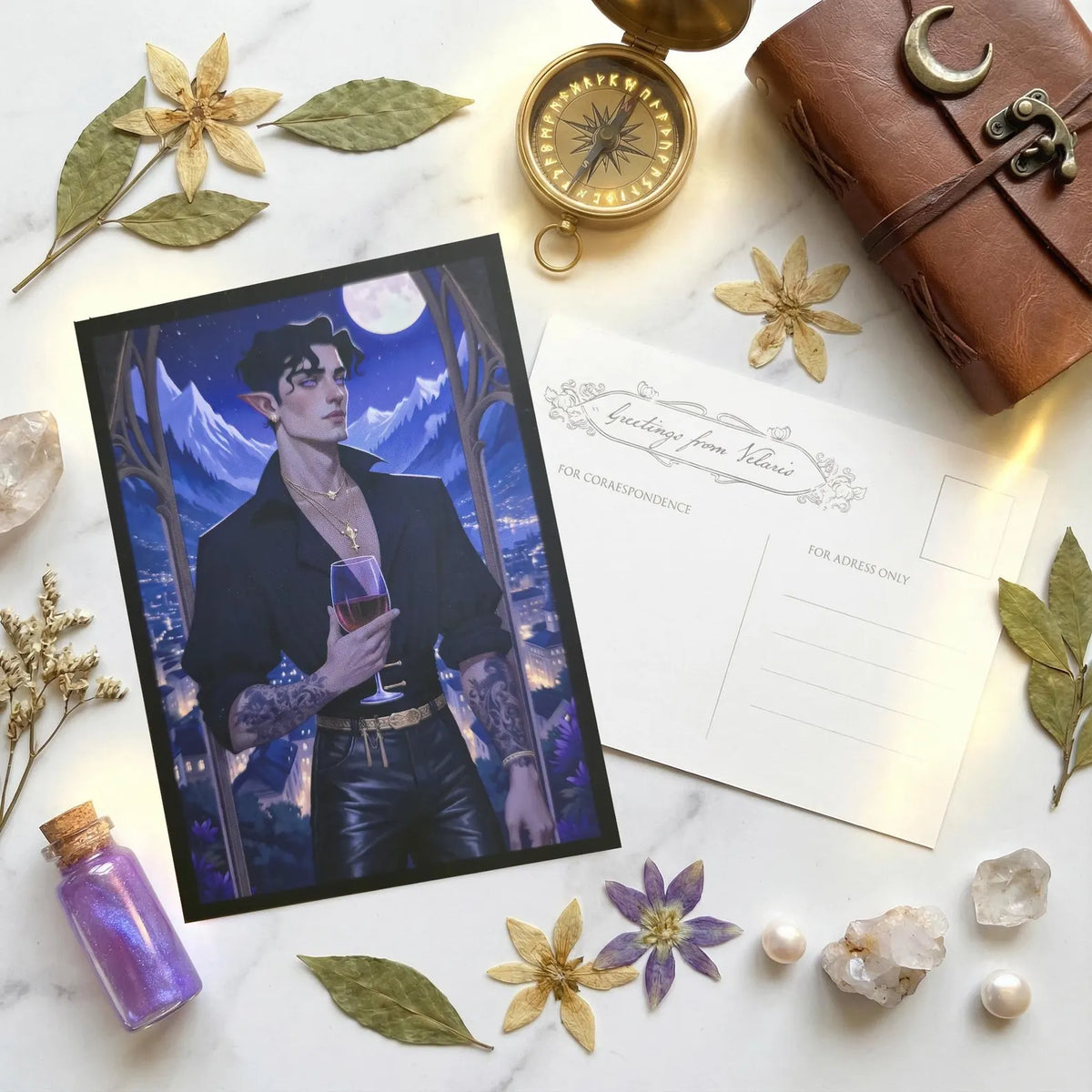 Set of 6 ACOTAR Art Postcards