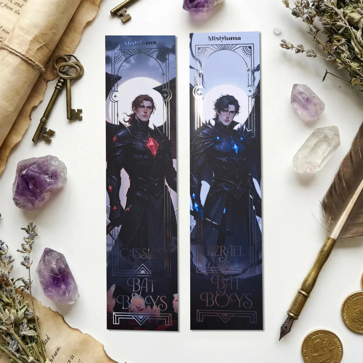 Azriel & Cassian double-sided Bookmark