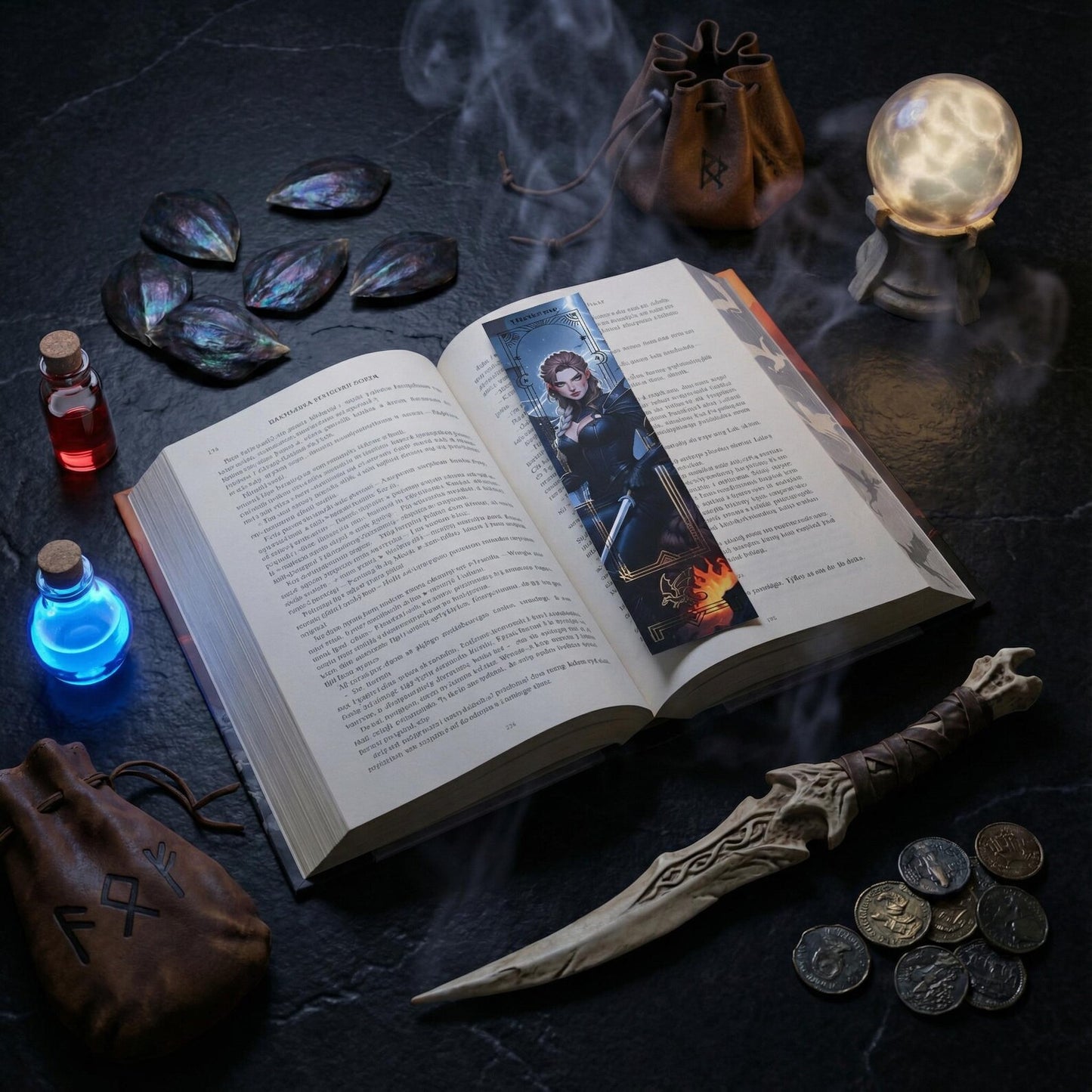 Fourth Wing Violet & Xaden double-sided Bookmark