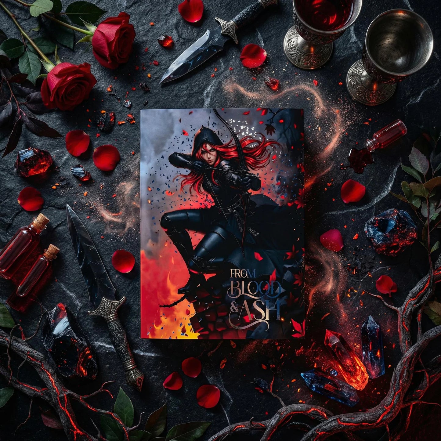 Dust Jacket for From Blood and Ash (I) CUSTOM FIT