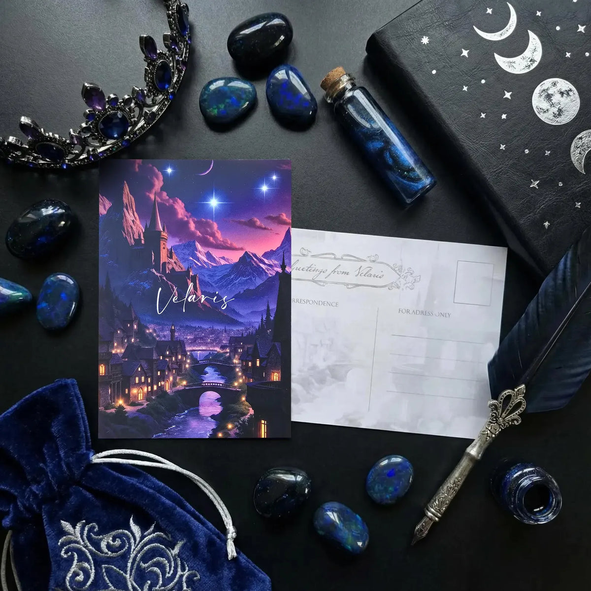 Velaris - City of Starlight Art Postcards