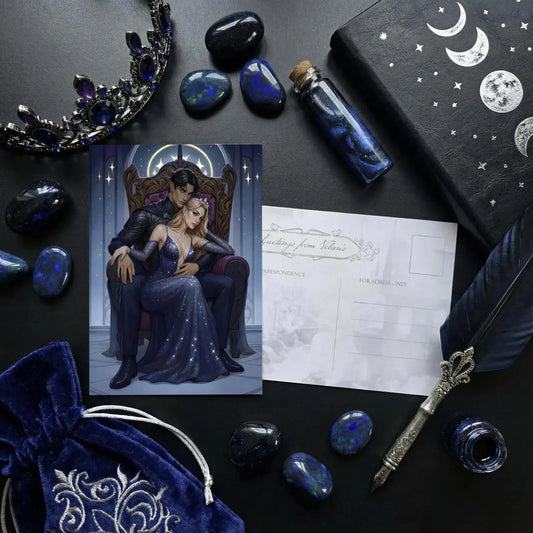 Feyre & Rhysand Art Postcard