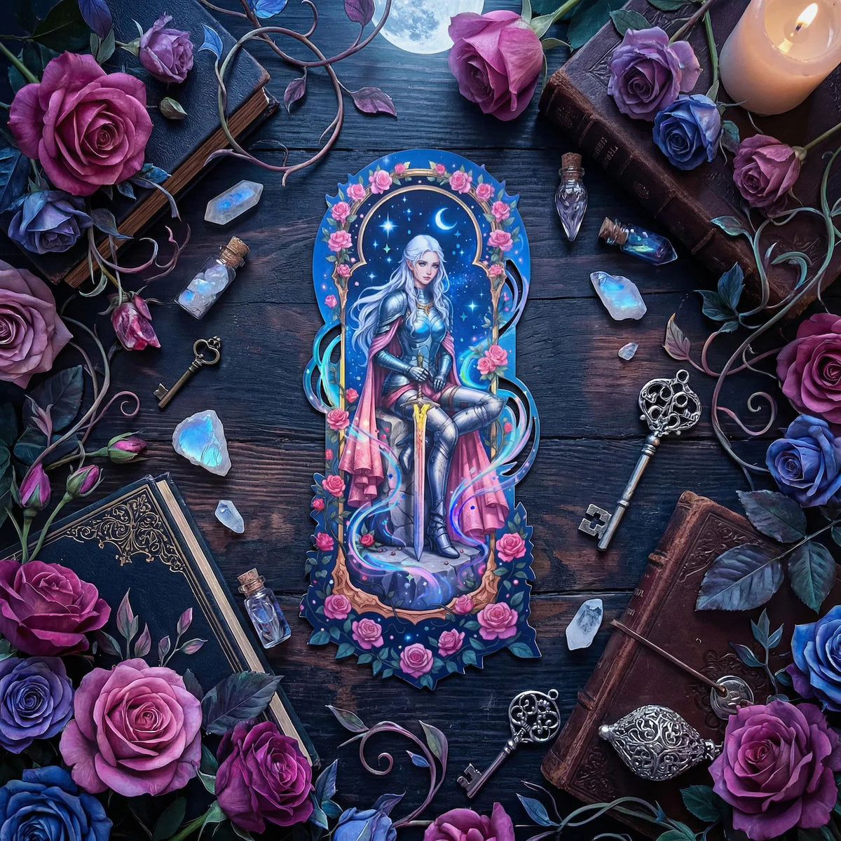 Knightess double-sided Bookmark premium