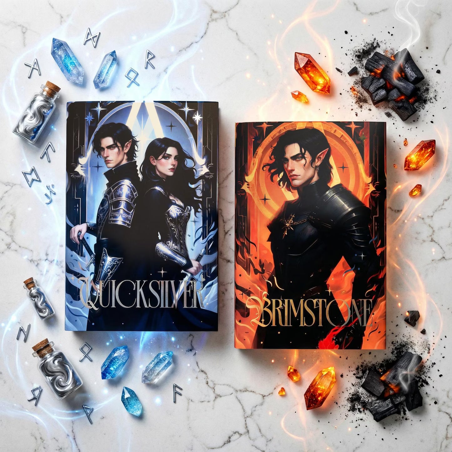 Dust Jackets for Quicksilver & Brimstone (I-II) CUSTOM FIT