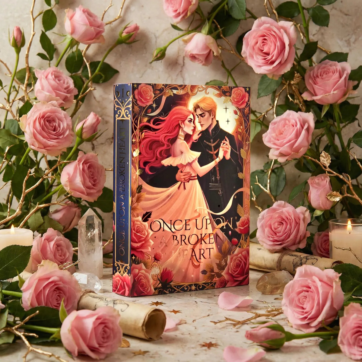 Dust Jacket for Once Upon a Broken Heart (I) CUSTOM FIT