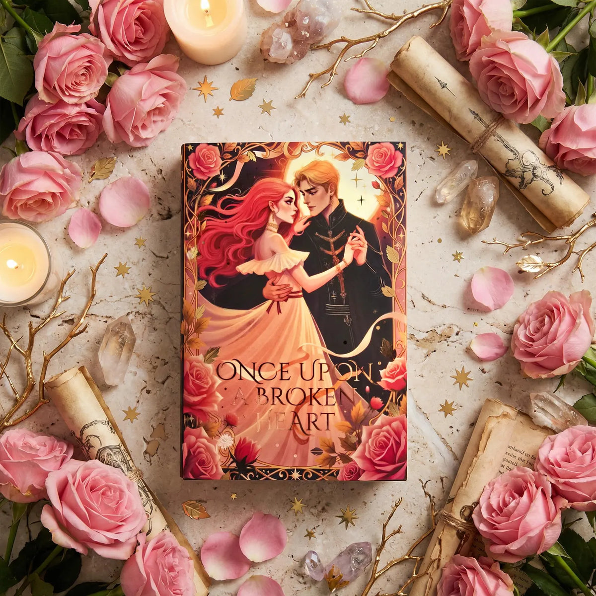 Dust Jacket for Once Upon a Broken Heart (I) CUSTOM FIT