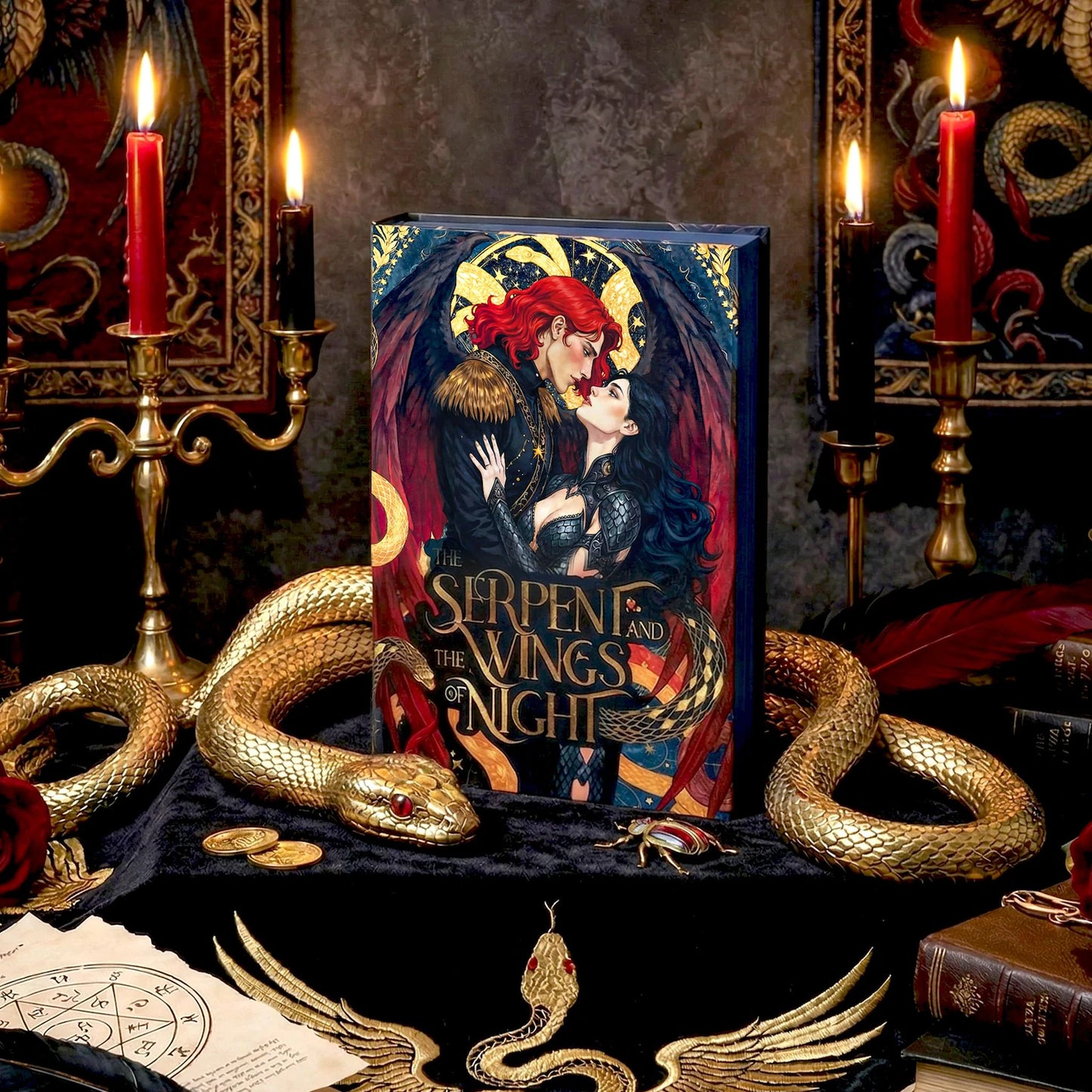 Dust Jacket for The Serpent and the Wings of Night (I) CUSTOM FIT