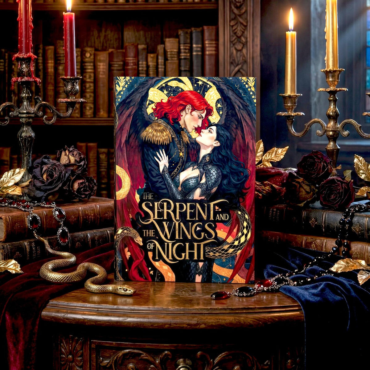 Dust Jacket for The Serpent and the Wings of Night (I) CUSTOM FIT