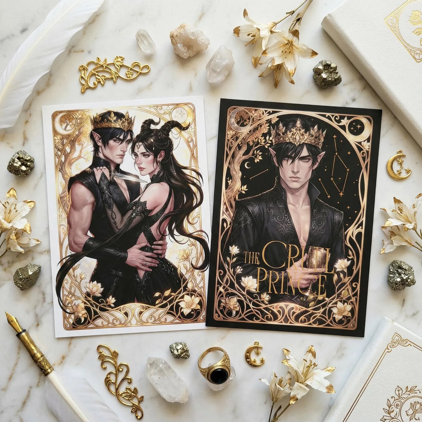 Cruel Prince double-sided Art Postcard