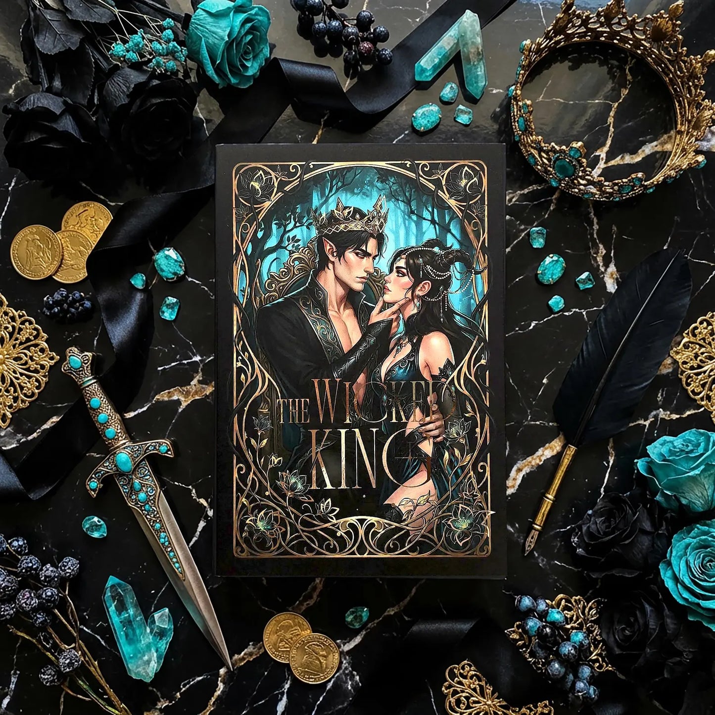 Dust Jackets Set Cruel Prince, Wicked King, Queen of Nothing Dust Jackets Set (I-III) CUSTOM FIT