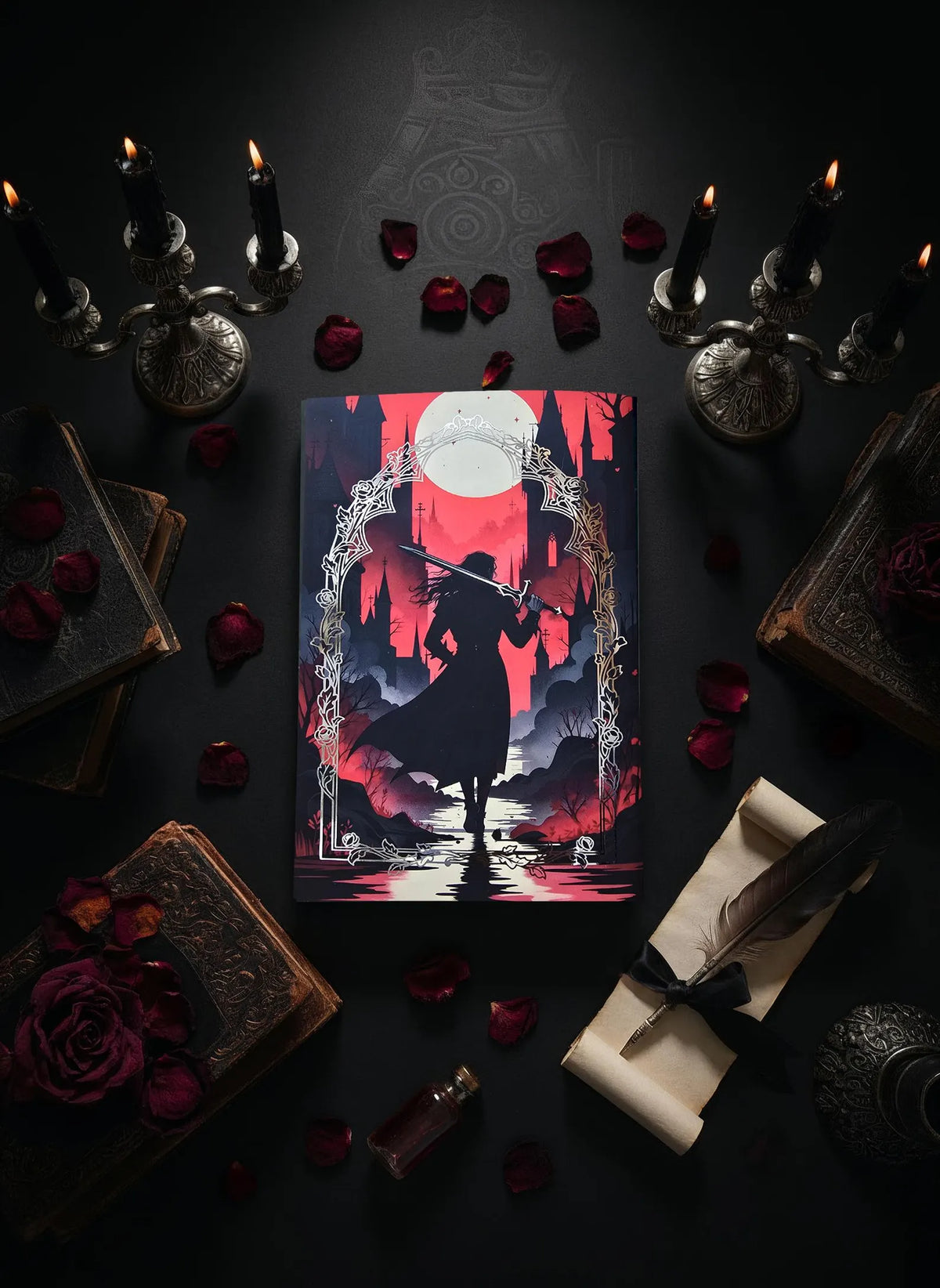 Set of 3 Dust Jackets Inspired by Vampire Trilogy CUSTOM FIT