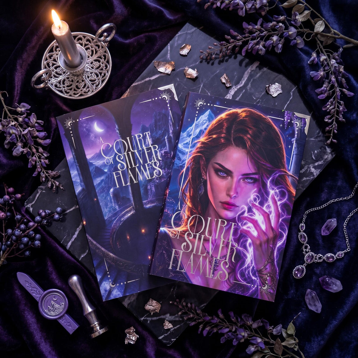 Dust Jackets for ACOTAR series (I-V) CUSTOM FIT