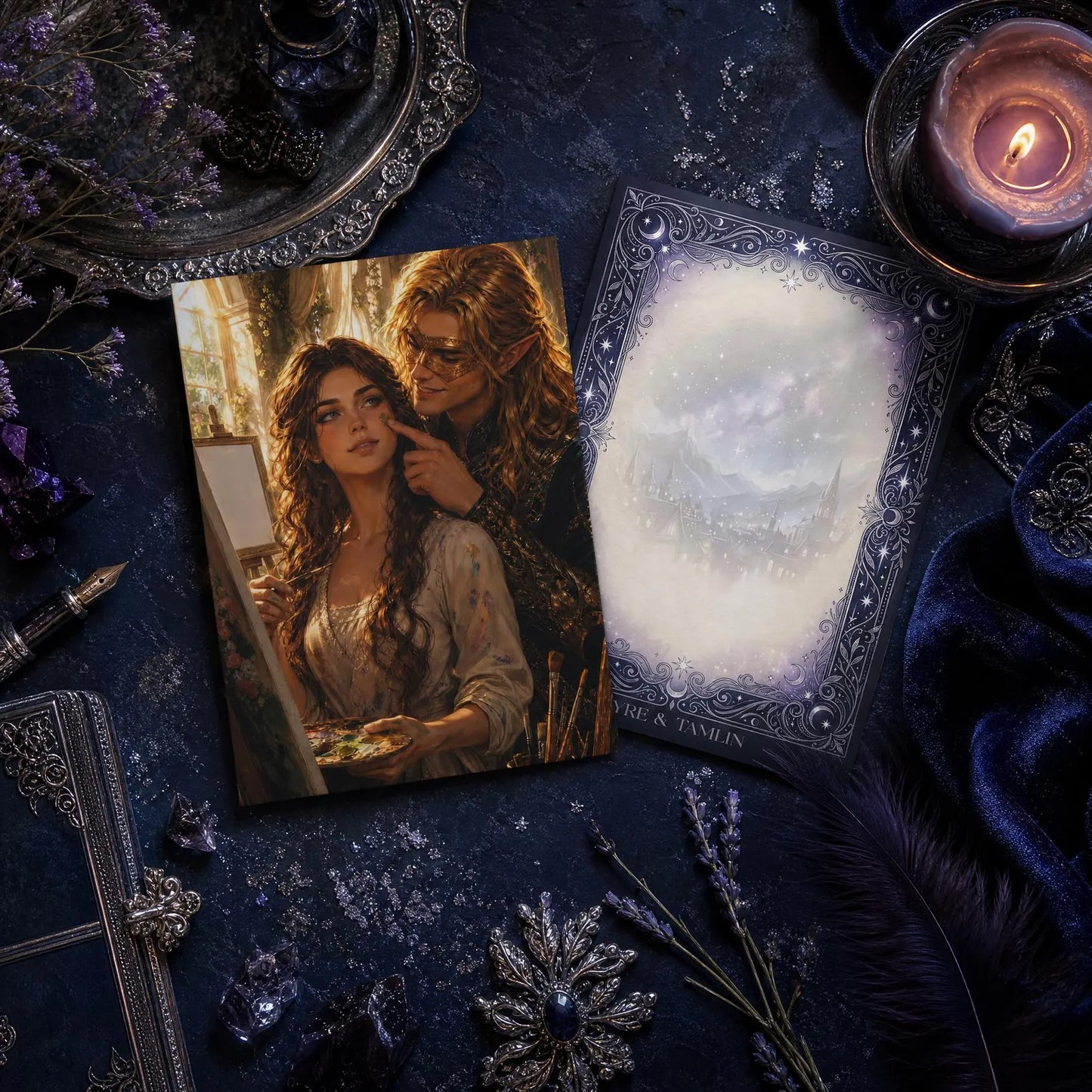 Set of 4 ACOTAR Art Postcards