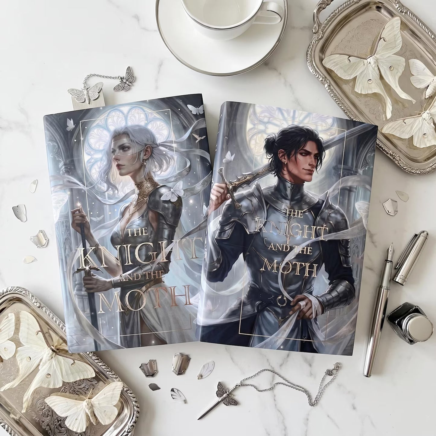 Dust Jacket for The Knight and the Moth CUSTOM FIT