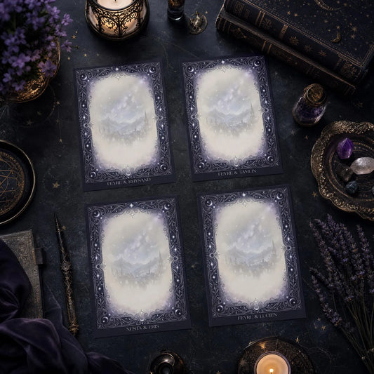 Set of 4 ACOTAR Art Postcards