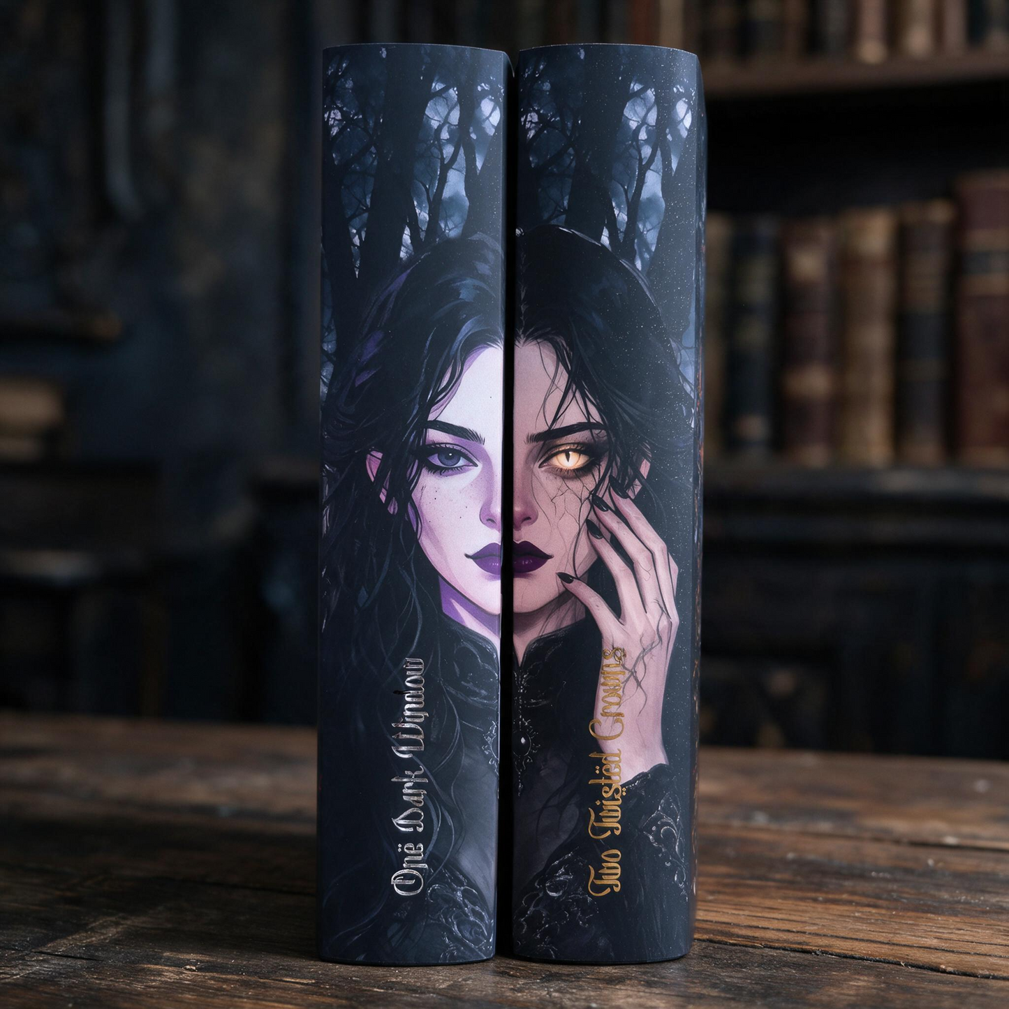 Dust Jackets for Metal One Dark Window & Two Twisted Crowns (I-II) CUSTOM FIT