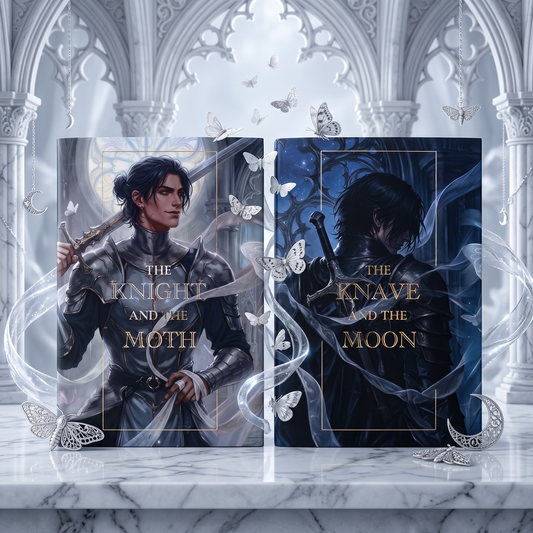 Dust Jackets for The Knight and the Moth & The Knave and the Mooon (I-II) CUSTOM FIT