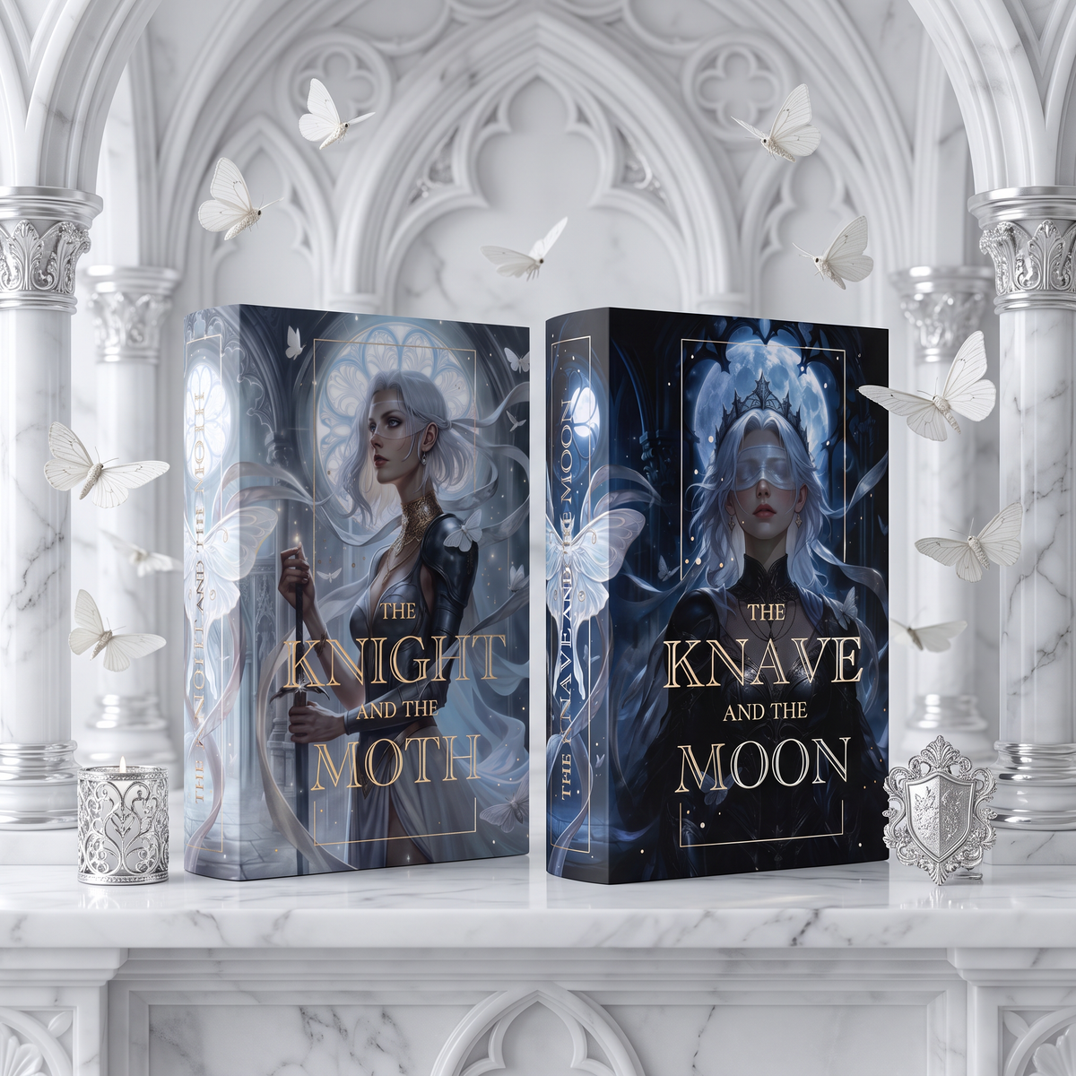 Dust Jackets for The Knight and the Moth & The Knave and the Mooon (I-II) CUSTOM FIT