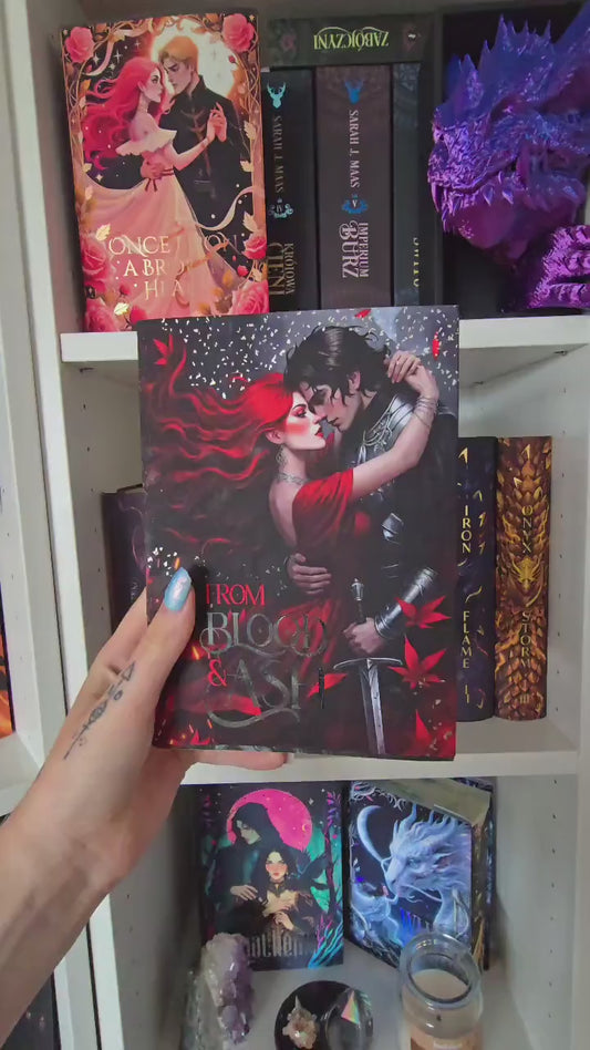 Dust Jacket Set for From Blood and Ash Series (I-III) CUSTOM FIT